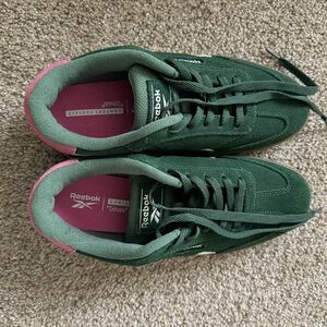 Women’s Reebok Green & Pink Sneakers